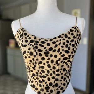 Leopard Print Camisole Top